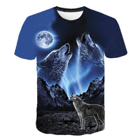 Wolf T Shirt Free Delivery Short Sleeve - bargainwarehouse2018.com