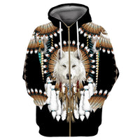 Wolf Hoodies Sweatshirt Autumn Unisex Casual hoodie