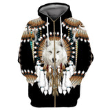 Wolf Hoodies Sweatshirt Autumn Unisex Casual hoodie