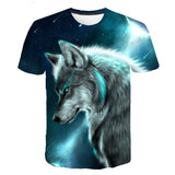 Wolf T Shirt Free Delivery Short Sleeve - bargainwarehouse2018.com