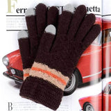 Touch Screen Knit Warm Glove Thick Wrist Driving - bargainwarehouse2018.com