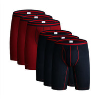 6 pcs lot Boxers Shorts Extra Long comfortable - bargainwarehouse2018.com
