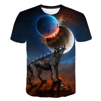 Wolf t-shirts Short Sleeve - bargainwarehouse2018.com