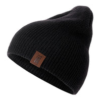 Beanies Knitted Winter Hat Fashion Solid - bargainwarehouse2018.com