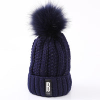 Winter knitted Beanies Hats Thick Warm - bargainwarehouse2018.com