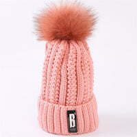 Winter knitted Beanies Hats Thick Warm - bargainwarehouse2018.com