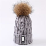 Winter knitted Beanies Hats Thick Warm - bargainwarehouse2018.com