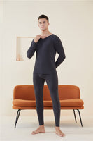 Men&#39;s Winter Thermal Underwear for Man Thermo Tops Sets Long Johns Clothing Blouse Male New Ropa Termica - bargainwarehouse2018.com